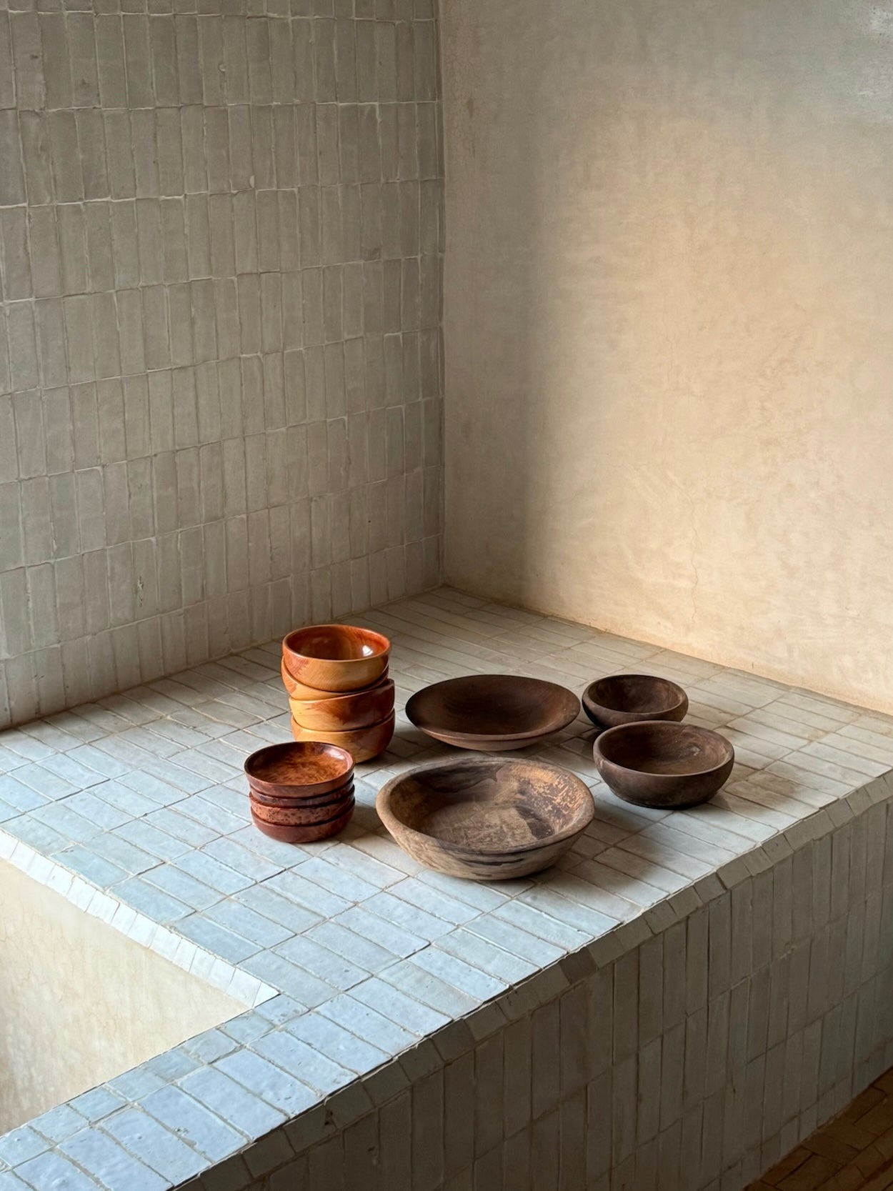 Wooden African plate III