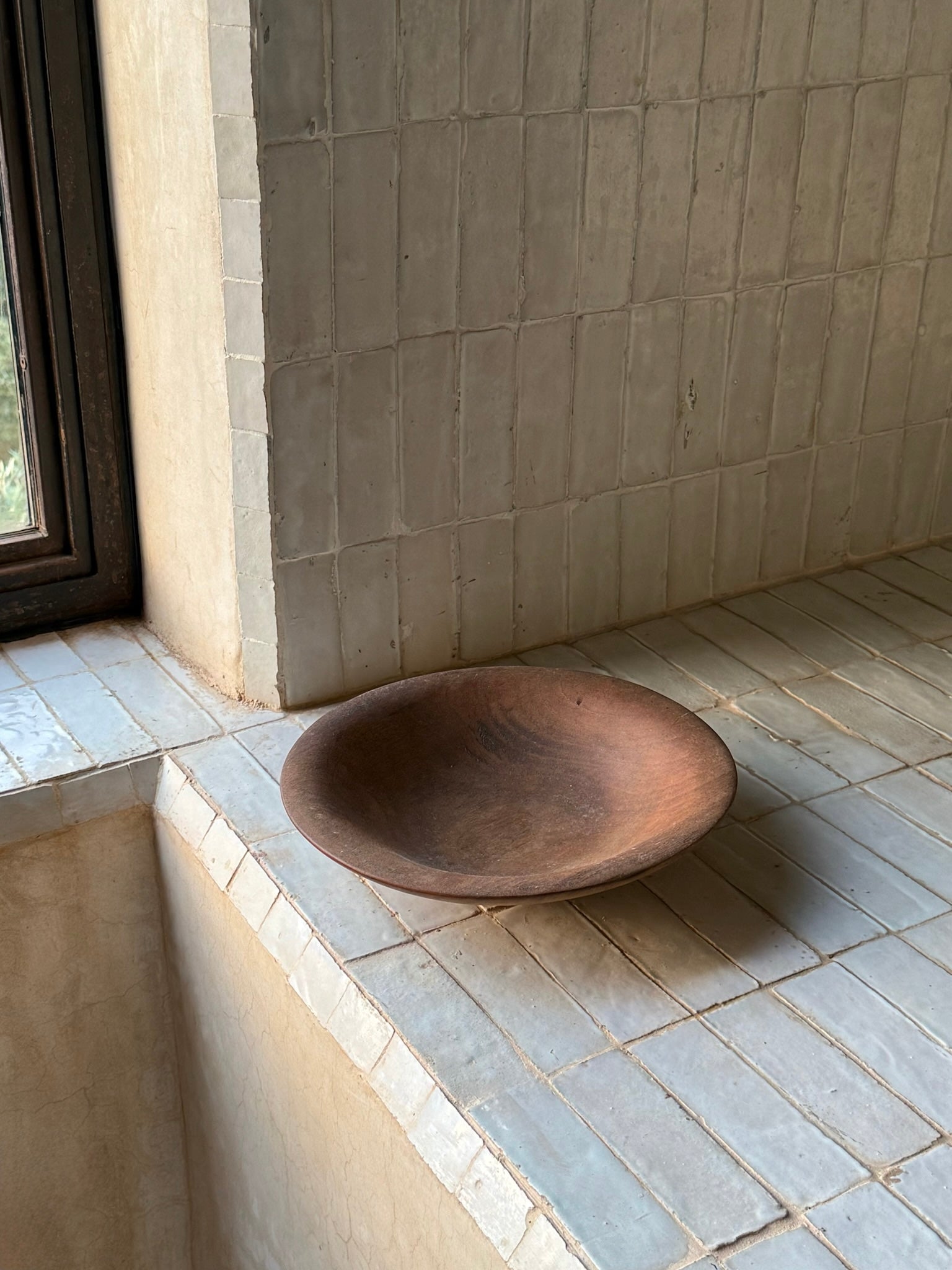 Wooden African plate I