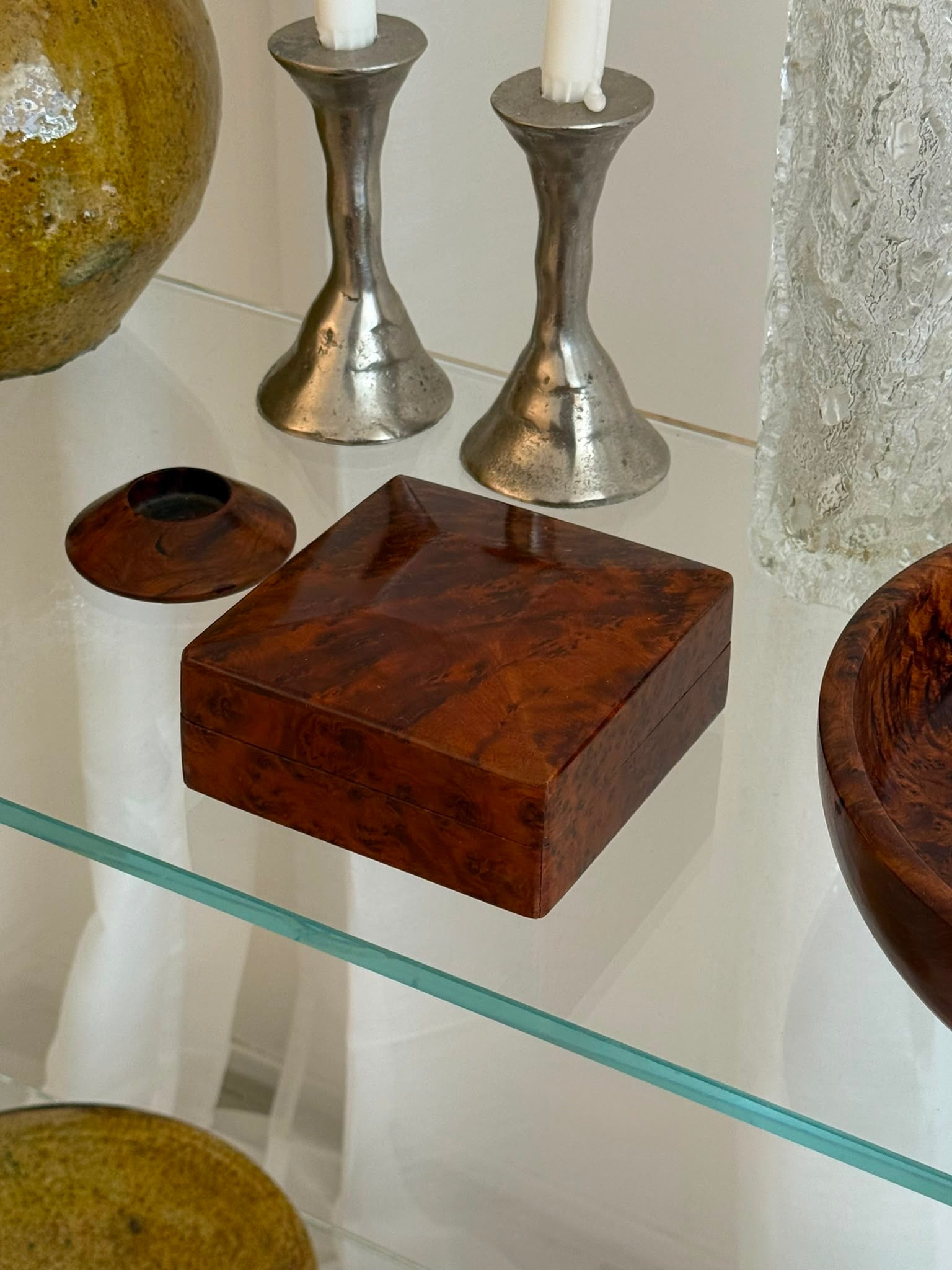 Burlwood box