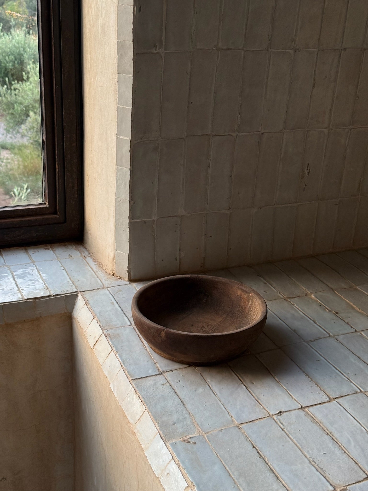 Wooden African plate III