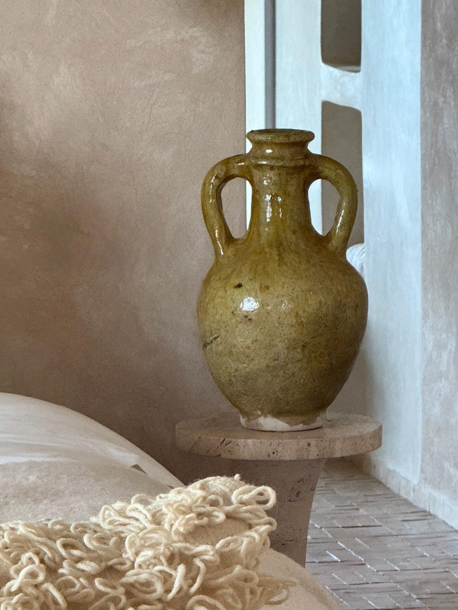 Kiln ceramic vase