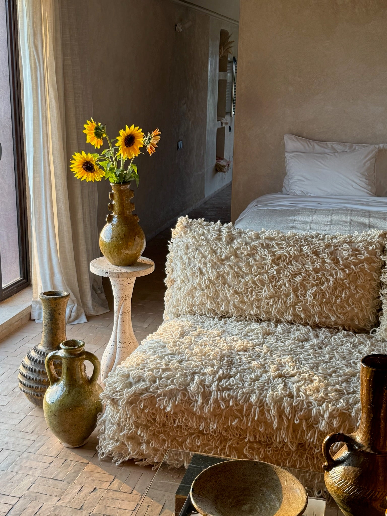 Desert ceramic vase