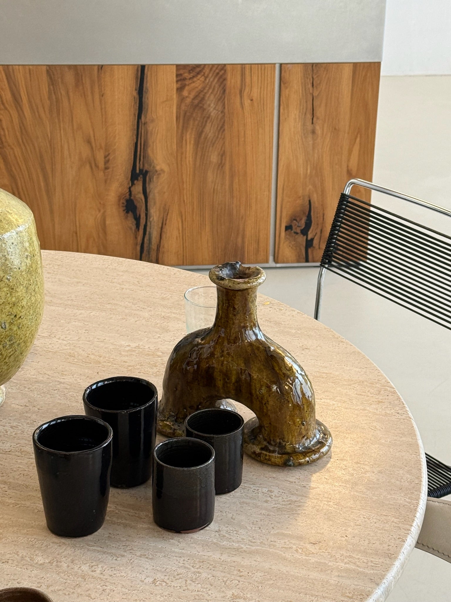 Set of 2 large ceramic cups
