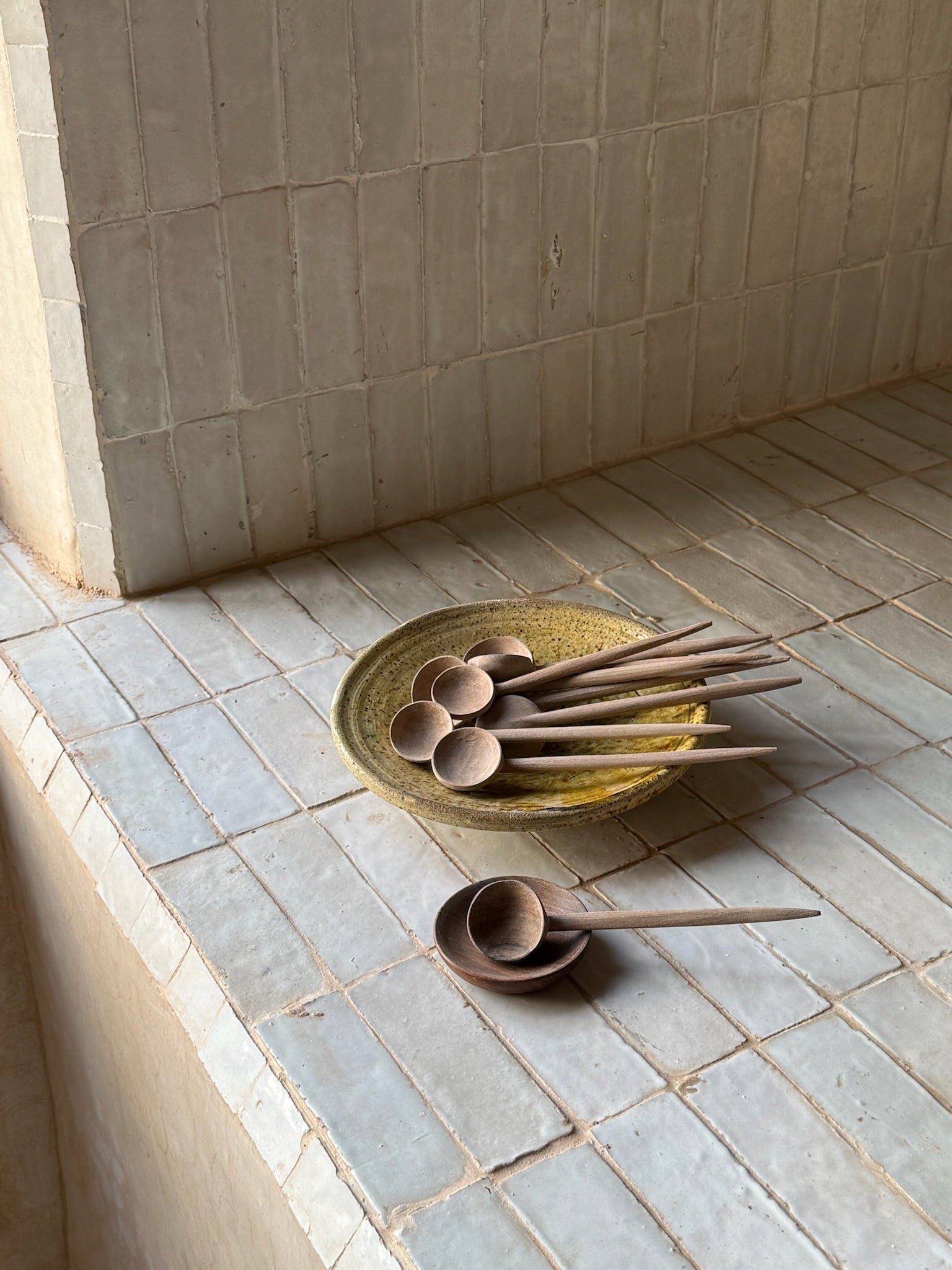 Scoop wooden spoon M