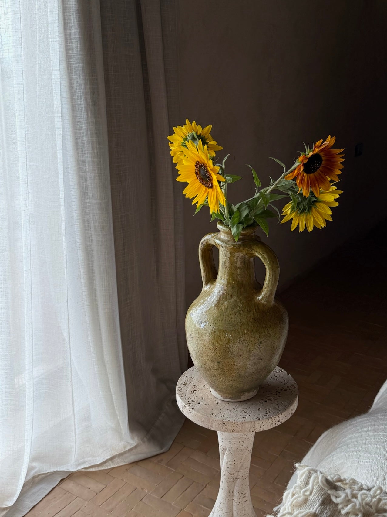 Kiln ceramic vase