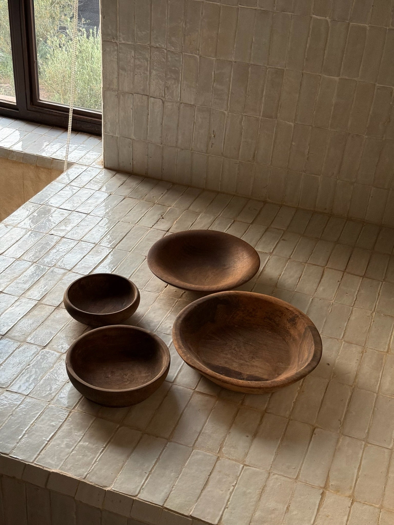 Wooden African plate III
