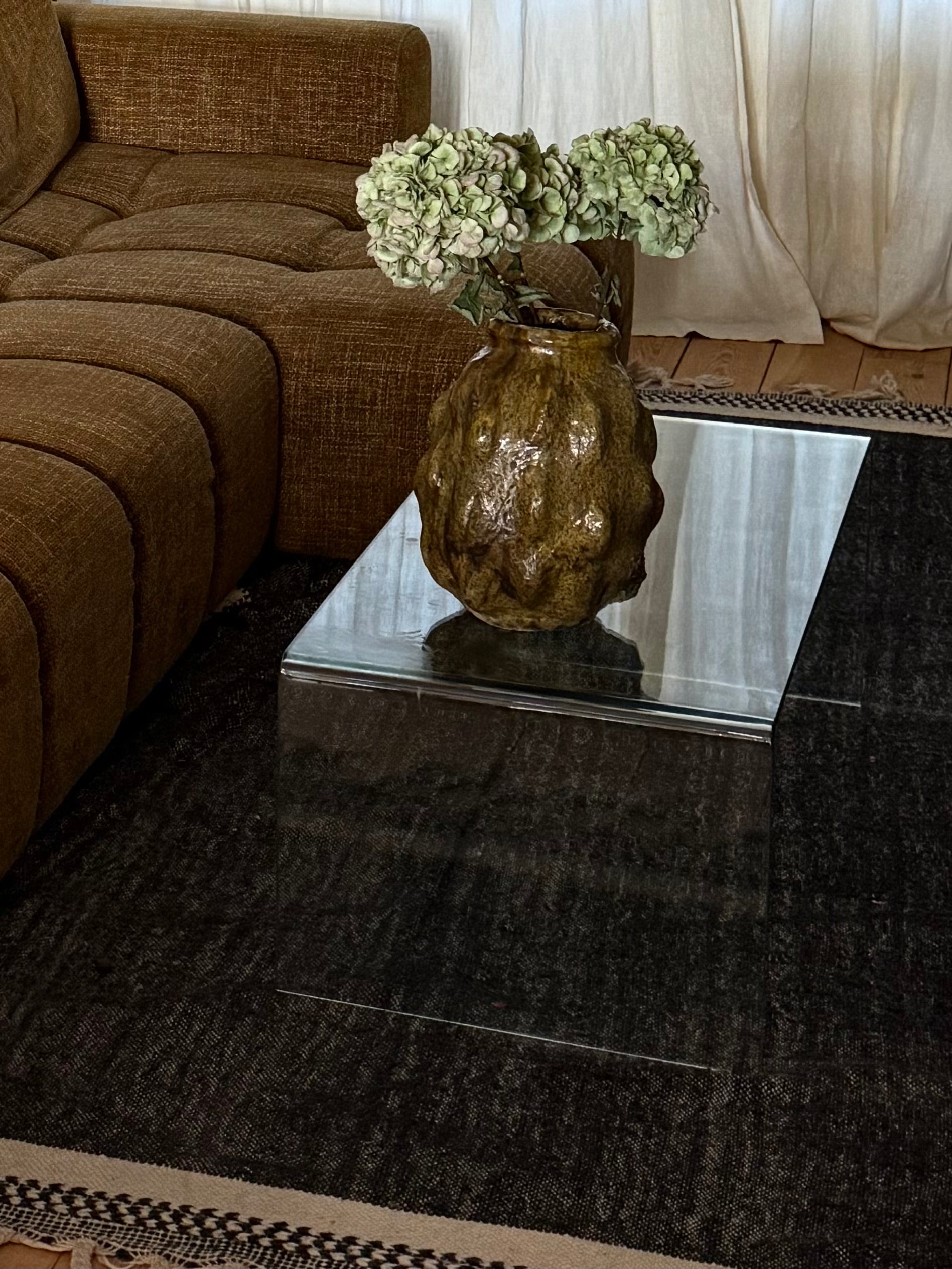 Organic ceramic vase